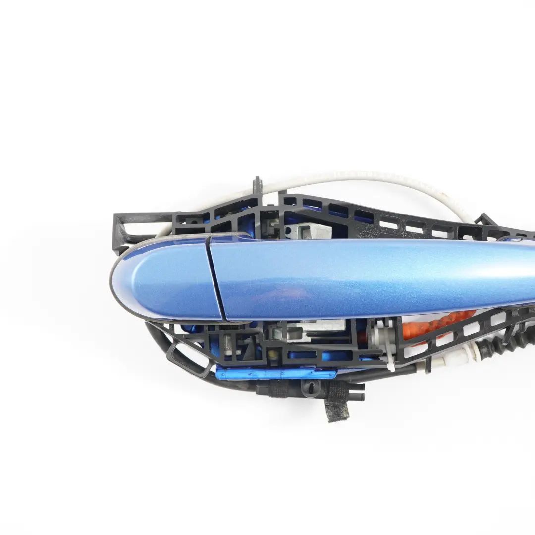 Asidero Completo Trasero Izquierdo Estorilblau Estoril Azul - B45 para BMW F20 con número de pieza 7242566 BMW F20 Asidero Completo Trasero Izquierdo Estorilblau Estoril Azul - B45 - SKU 7242566-EB1 - Número de pieza 7242566