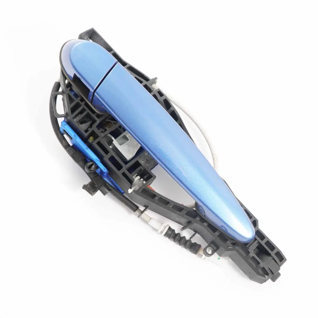 BMW F20 Complete Grab Handle Rear Left N/S Estorilblau Estoril Blue - B45 - SKU 7242566-EB1 - Part number 7242566