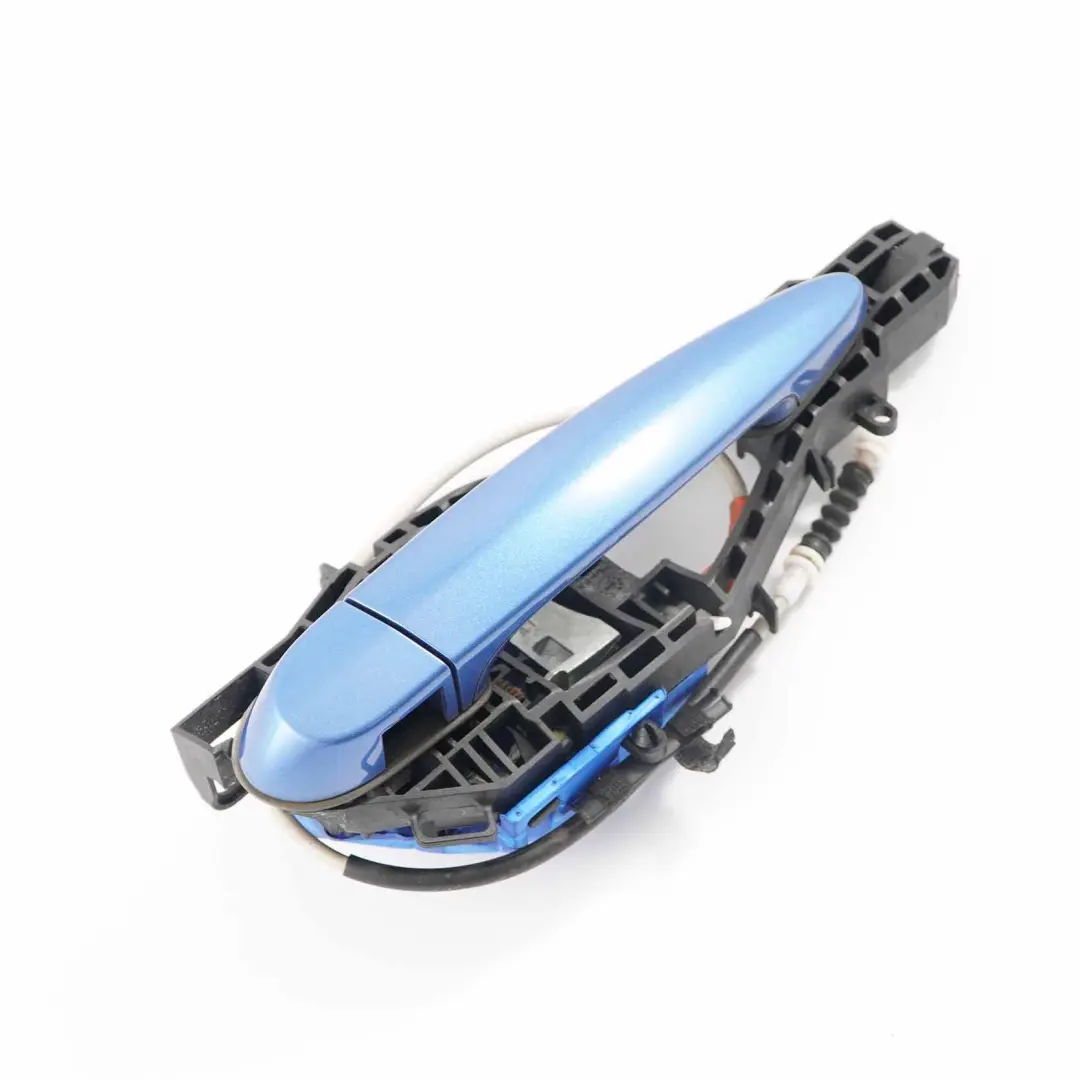 BMW F20 Asidero Completo Trasero Izquierdo Estorilblau Estoril Azul - B45 - SKU 7242566-EB1 - Número de pieza 7242566