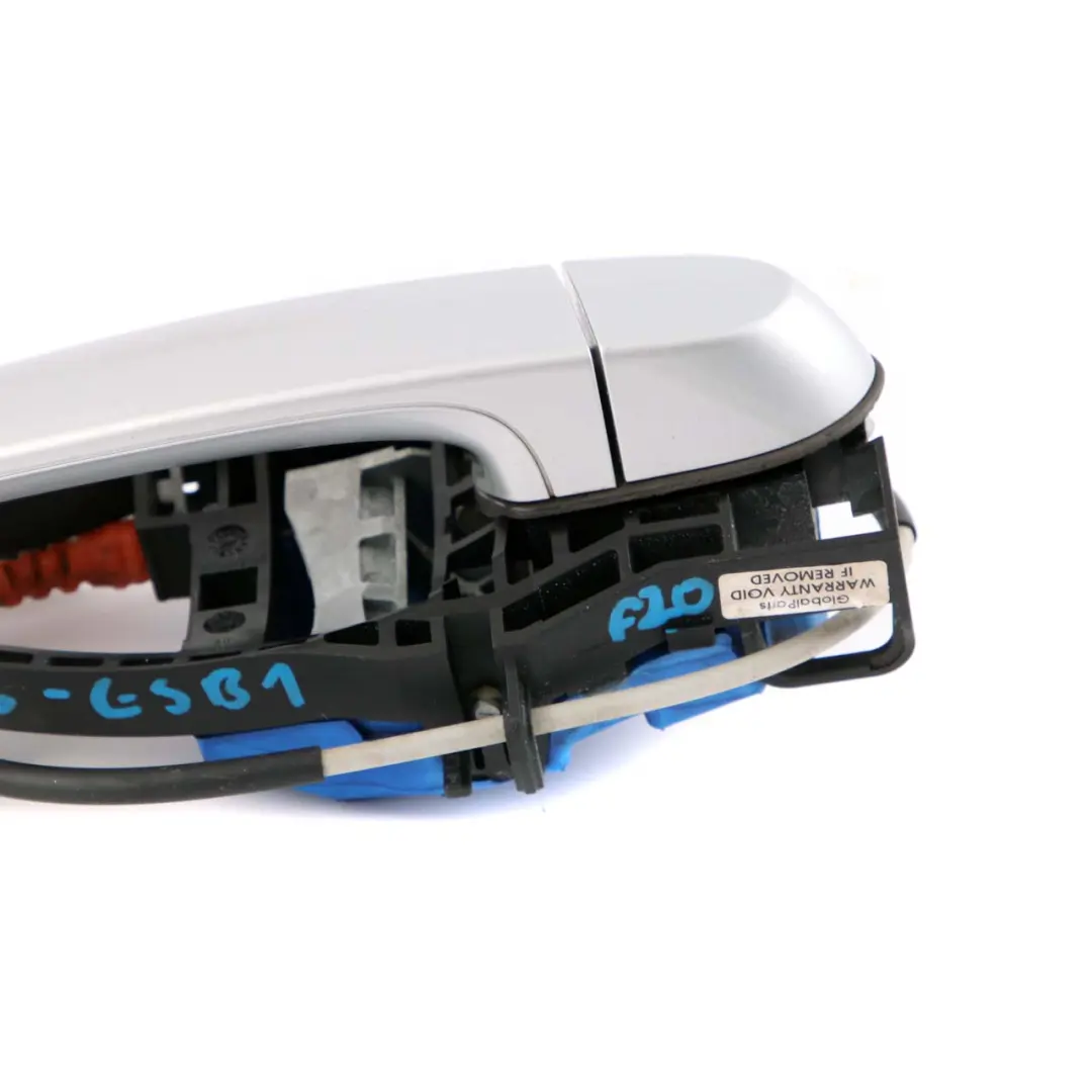 Right Grab Handle O/S Glacier Silber Silver A83 to BMW 1 Series F20 LCI Rear with Part number 7242566 BMW 1 Series F20 LCI Rear Right Grab Handle O/S Glacier Silber Silver A83 - SKU 7242566-GSB - Part number 7242566