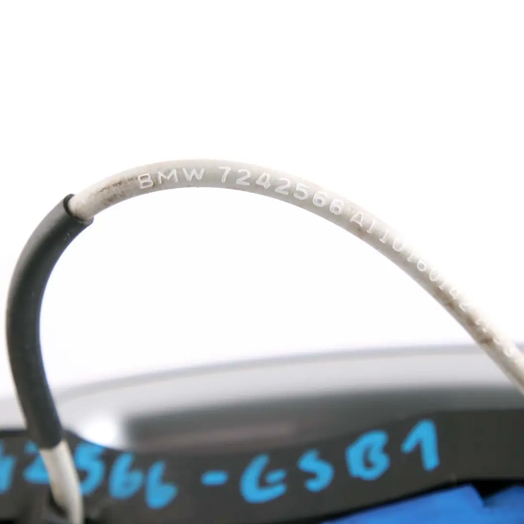 BMW 1 Series F20 LCI Rear Right Grab Handle O/S Glacier Silber Silver A83 - SKU 7242566-GSB - Part number 7242566