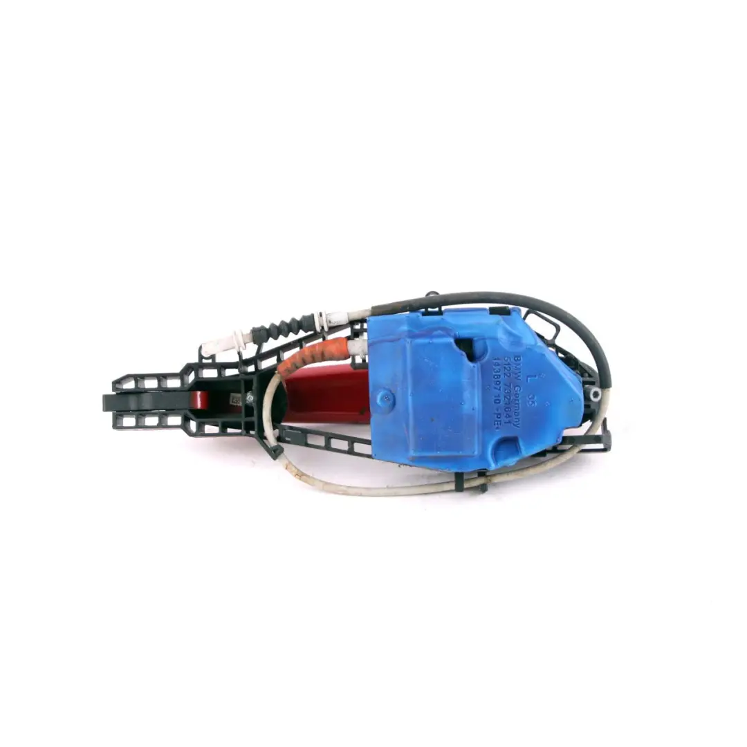 BMW 1 Series F20 LCI Outside Rear Left Grab Handle Door N/S Karmesinrot Red A61 - SKU 7242566-KAR3 - Part number 7242566