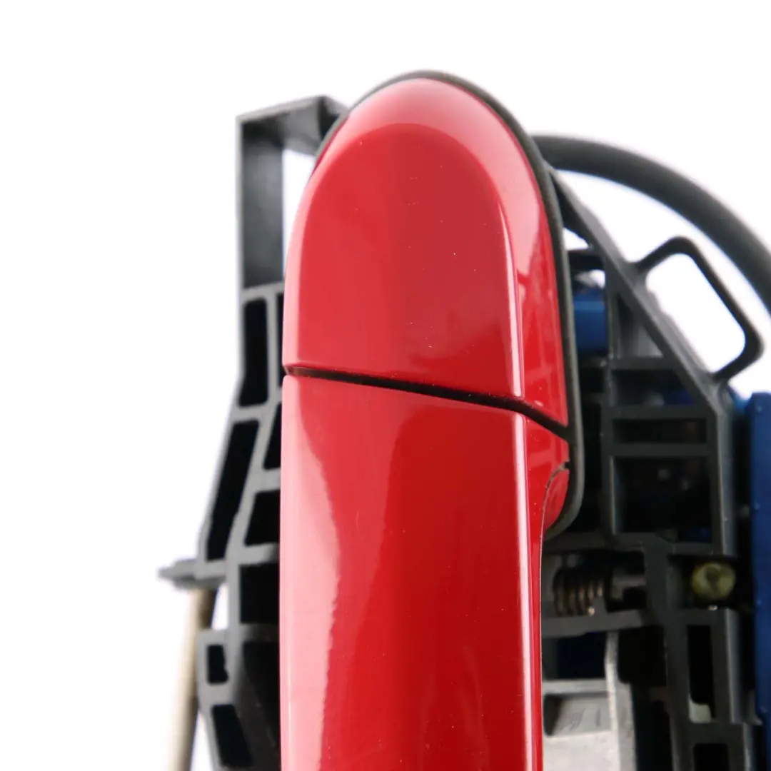 Outside Rear Left Grab Handle Door N/S Karmesinrot Red A61 to BMW 1 Series F20 LCI with Part number 7242566 BMW 1 Series F20 LCI Outside Rear Left Grab Handle Door N/S Karmesinrot Red A61 - SKU 7242566-KAR3 - Part number 7242566