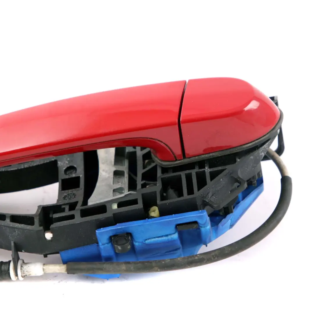 Outside Rear Left Grab Handle Door N/S Karmesinrot Red A61 to BMW 1 Series F20 LCI with Part number 7242566 BMW 1 Series F20 LCI Outside Rear Left Grab Handle Door N/S Karmesinrot Red A61 - SKU 7242566-KAR3 - Part number 7242566