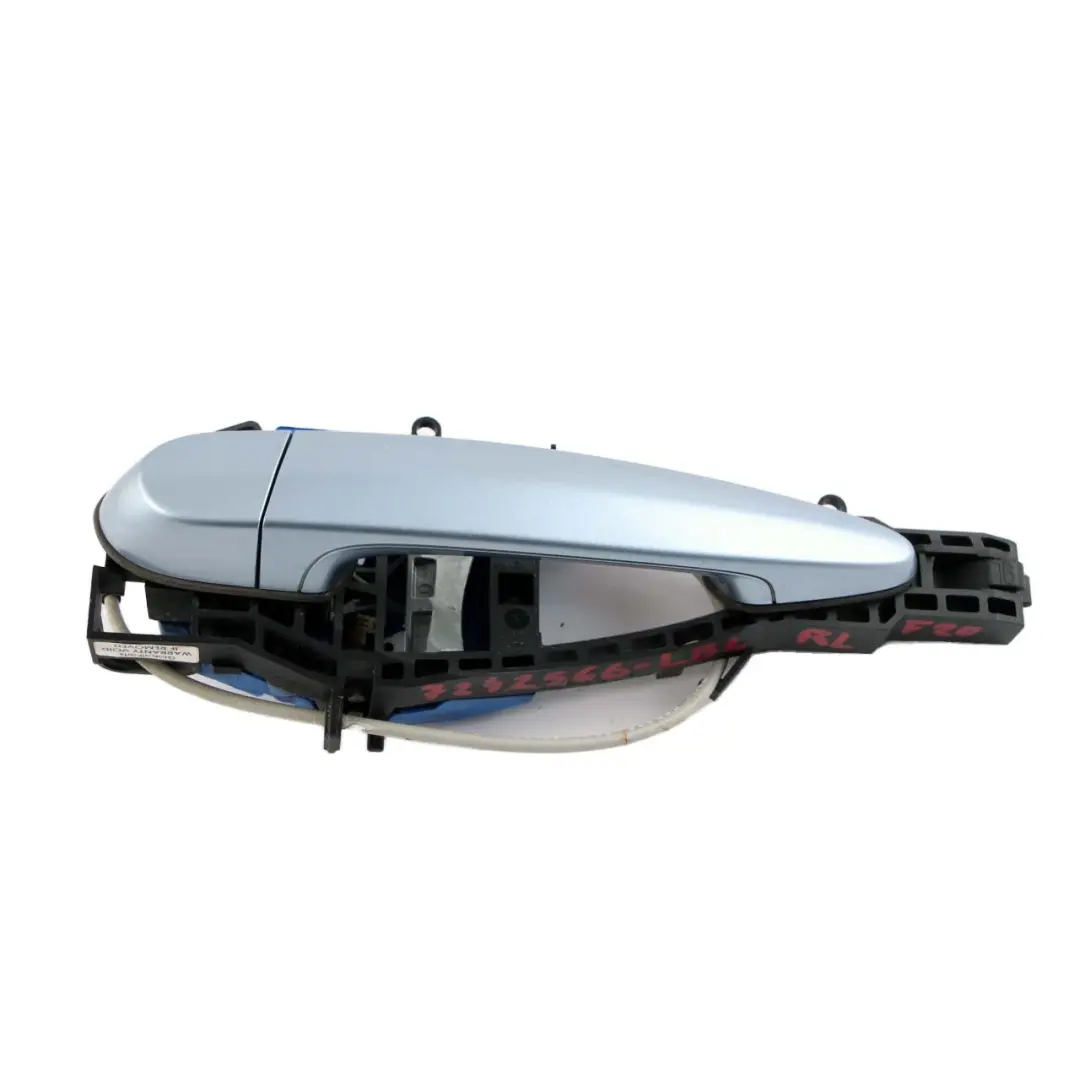 Complete Rear Left Grab Handle N/S Liquid Blue Metallic to BMW 1 Series F20 LCI with Part number 7242566 BMW 1 Series F20 LCI Complete Rear Left Grab Handle N/S Liquid Blue Metallic - SKU 7242566-LBL - Part number 7242566