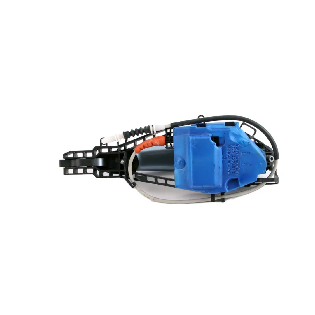 BMW 1 Series F20 LCI Complete Rear Left Grab Handle N/S Liquid Blue Metallic - SKU 7242566-LBL - Part number 7242566