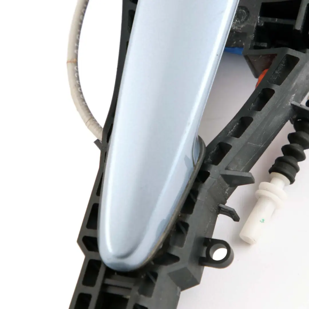 BMW 1 Series F20 LCI Complete Rear Left Grab Handle N/S Liquid Blue Metallic - SKU 7242566-LBL - Part number 7242566