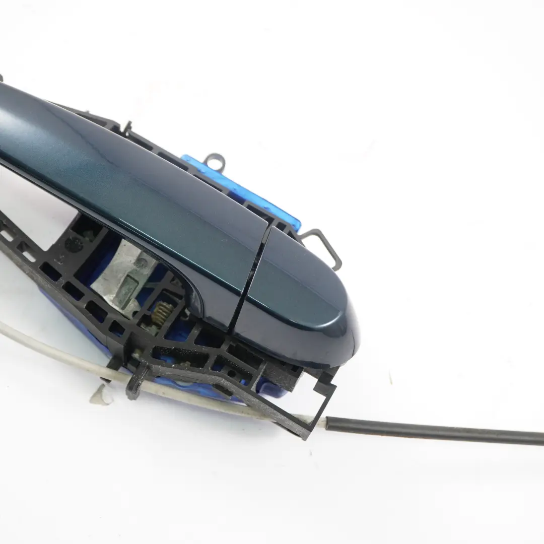 Right Grab Handle O/S Midnight Blue Metallic B38 to BMW 1 Series F20 LCI Rear with Part number 7242566 BMW 1 Series F20 LCI Rear Right Grab Handle O/S Midnight Blue Metallic B38 - SKU 7242566-MBM1 - Part number 7242566