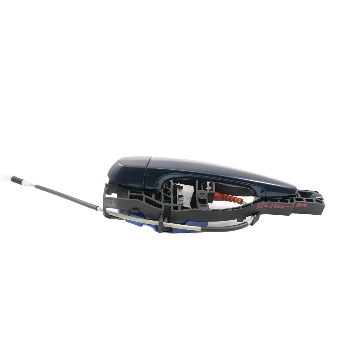 BMW F20 LCI Asidero Trasero Izquierdo Azul Medianoche Metalizado B38 - SKU 7242566-MBM - Número de pieza 7242566