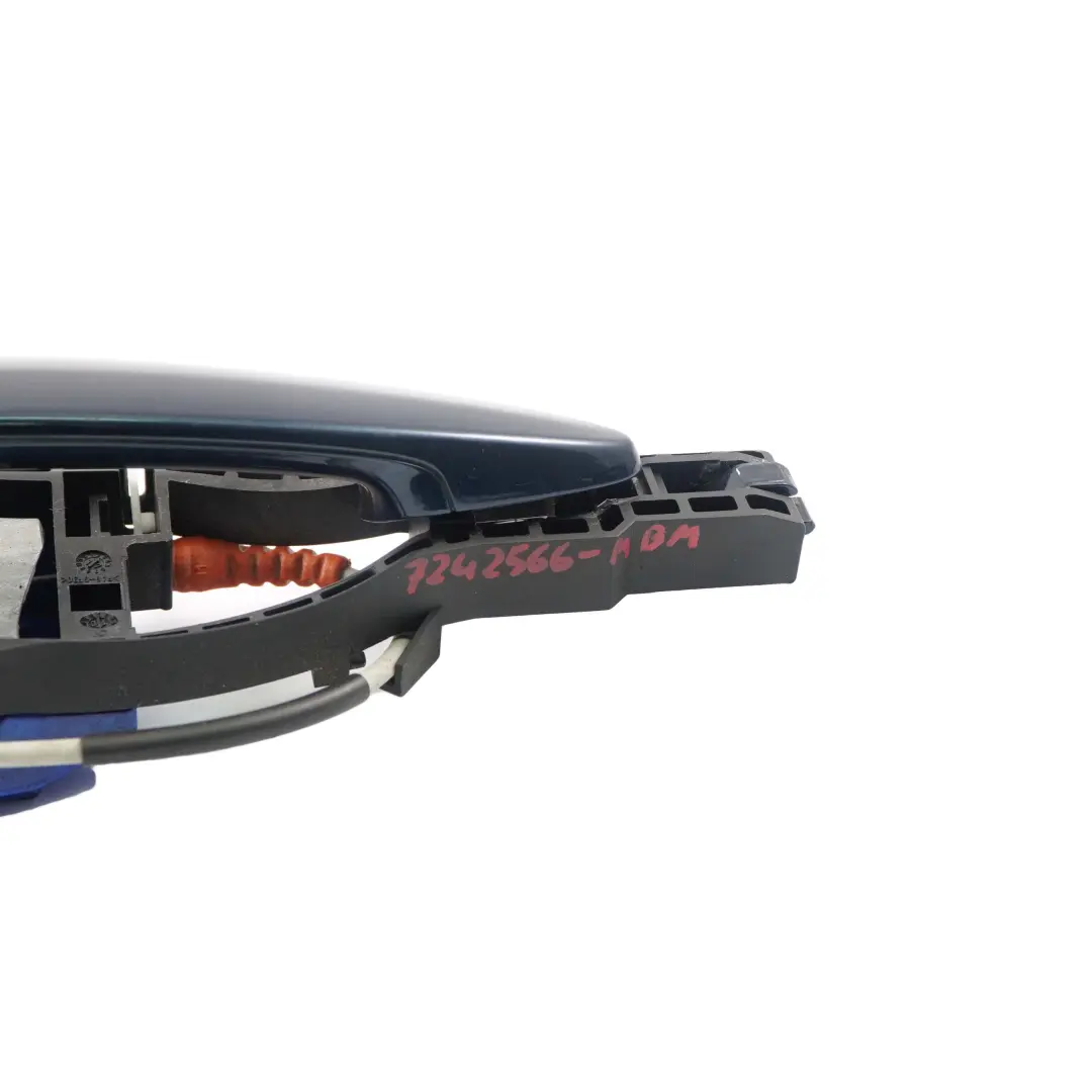 Türgriff Tür Griff Haltegriff Hinten Links Midnight Blue B38 Blau für BMW F20 LCI mit Teilenummer 7242566 BMW F20 LCI Türgriff Tür Griff Haltegriff Hinten Links Midnight Blue B38 Blau - SKU 7242566-MBM - Teilenummer 7242566