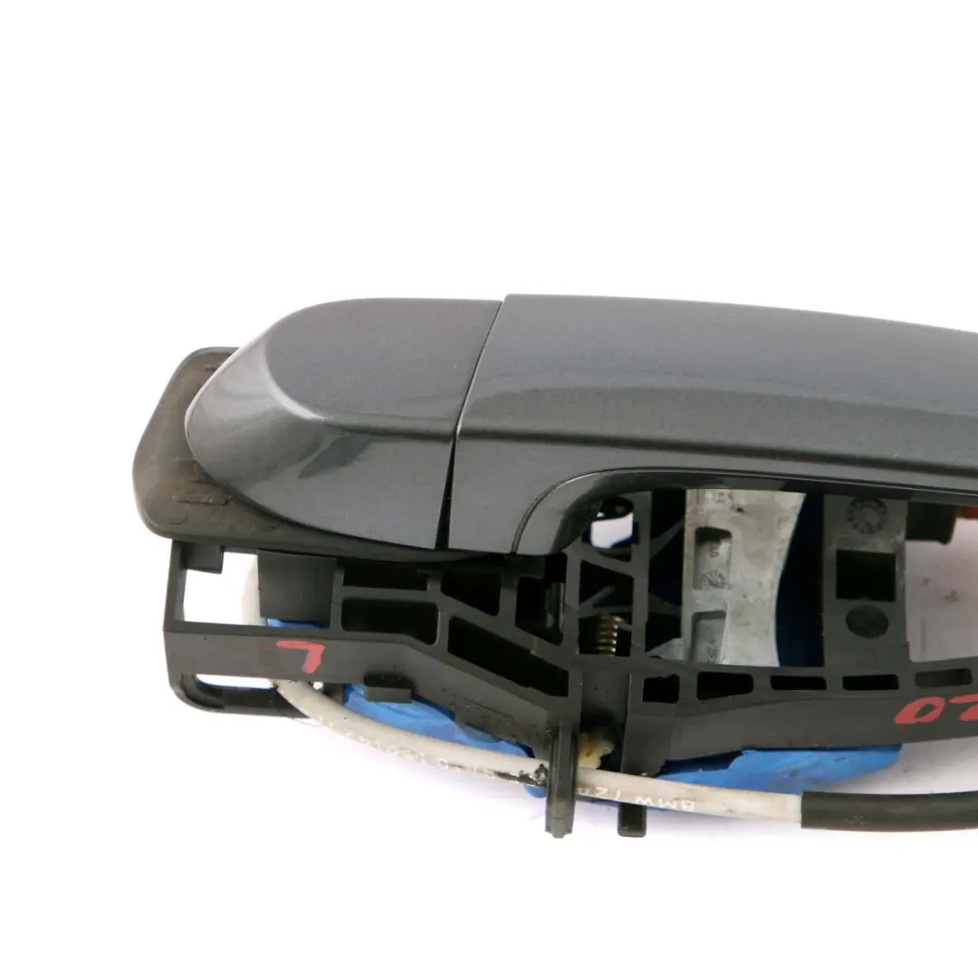 BMW F20 LCI Poignée de porte extérieure arrière gauche Mineralgrau B39 - SKU 7242566-MG1 - Numéro de pièce 7242566