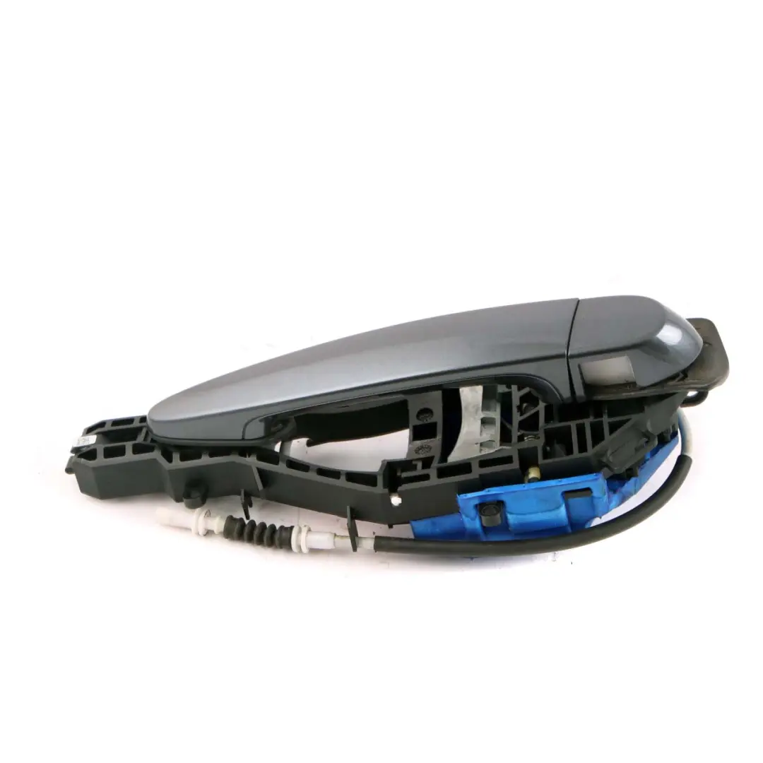 Manija de la puerta exterior trasera izquierda Mineralgrau B39 para BMW F20 LCI con número de pieza 7242566 BMW F20 LCI Manija de la puerta exterior trasera izquierda Mineralgrau B39 - SKU 7242566-MG1 - Número de pieza 7242566