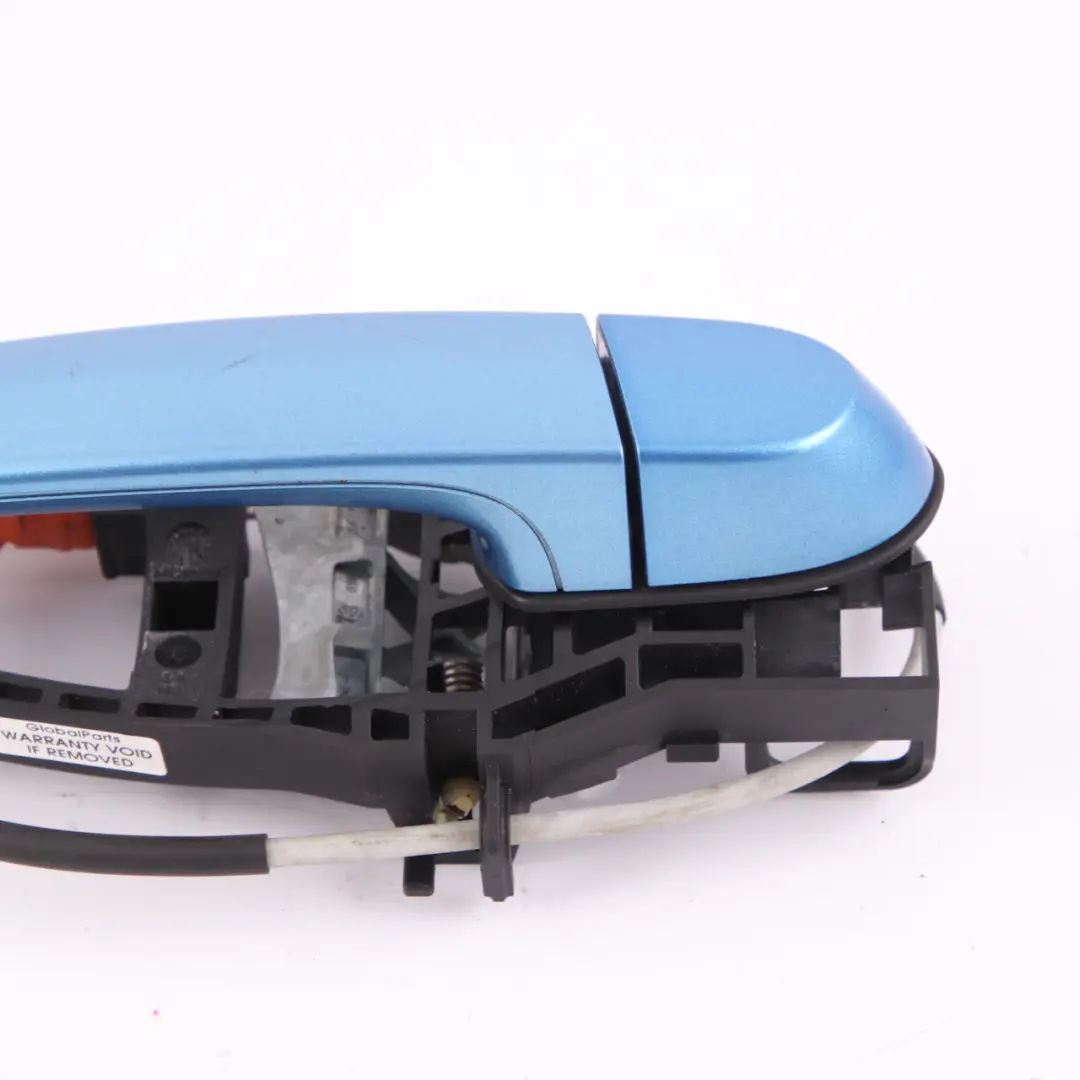 Grab Handle Door BMW F20 LCI Rear Right O/S Outside Seaside Blue Metallic to with Part number 7242566 Grab Handle Door BMW F20 LCI Rear Right O/S Outside Seaside Blue Metallic - SKU 7242566-SBM - Part number 7242566