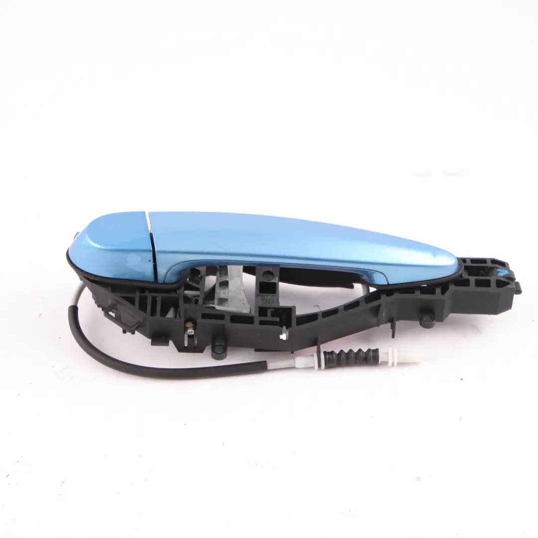 Grab Handle Door BMW F20 LCI Rear Right O/S Outside Seaside Blue Metallic to with Part number 7242566 Grab Handle Door BMW F20 LCI Rear Right O/S Outside Seaside Blue Metallic - SKU 7242566-SBM - Part number 7242566