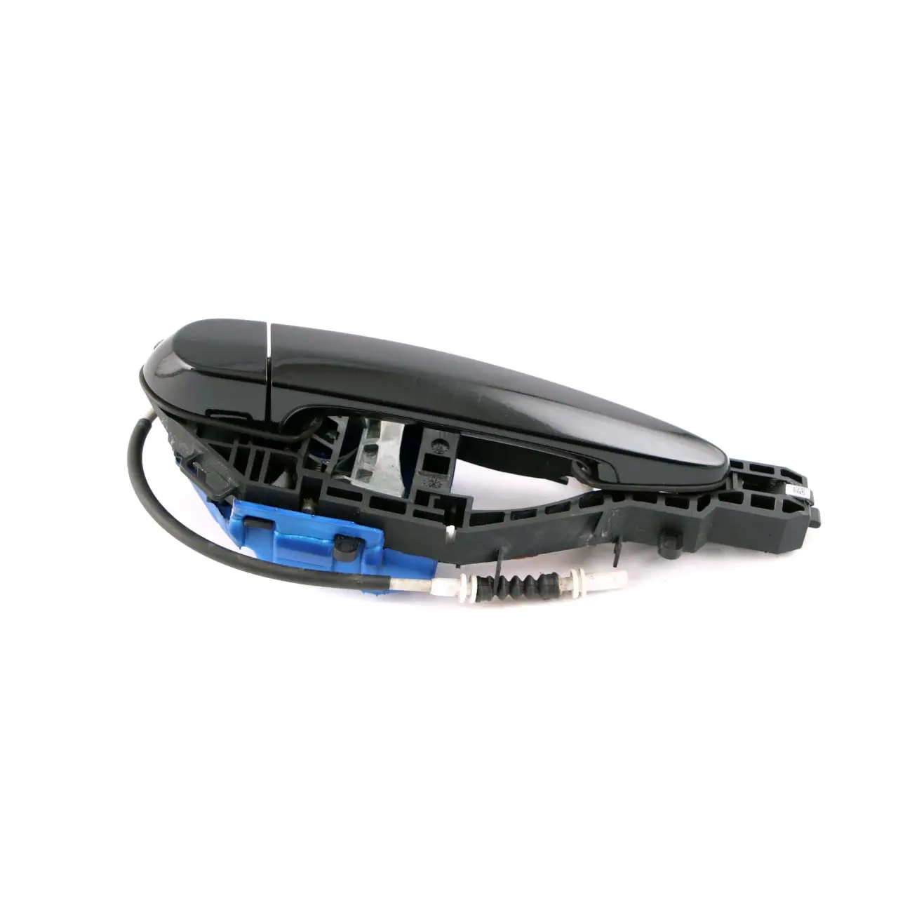 BMW F20 LCI 1 Asidero trasero derecho completo Schwarz 2 Negro 668