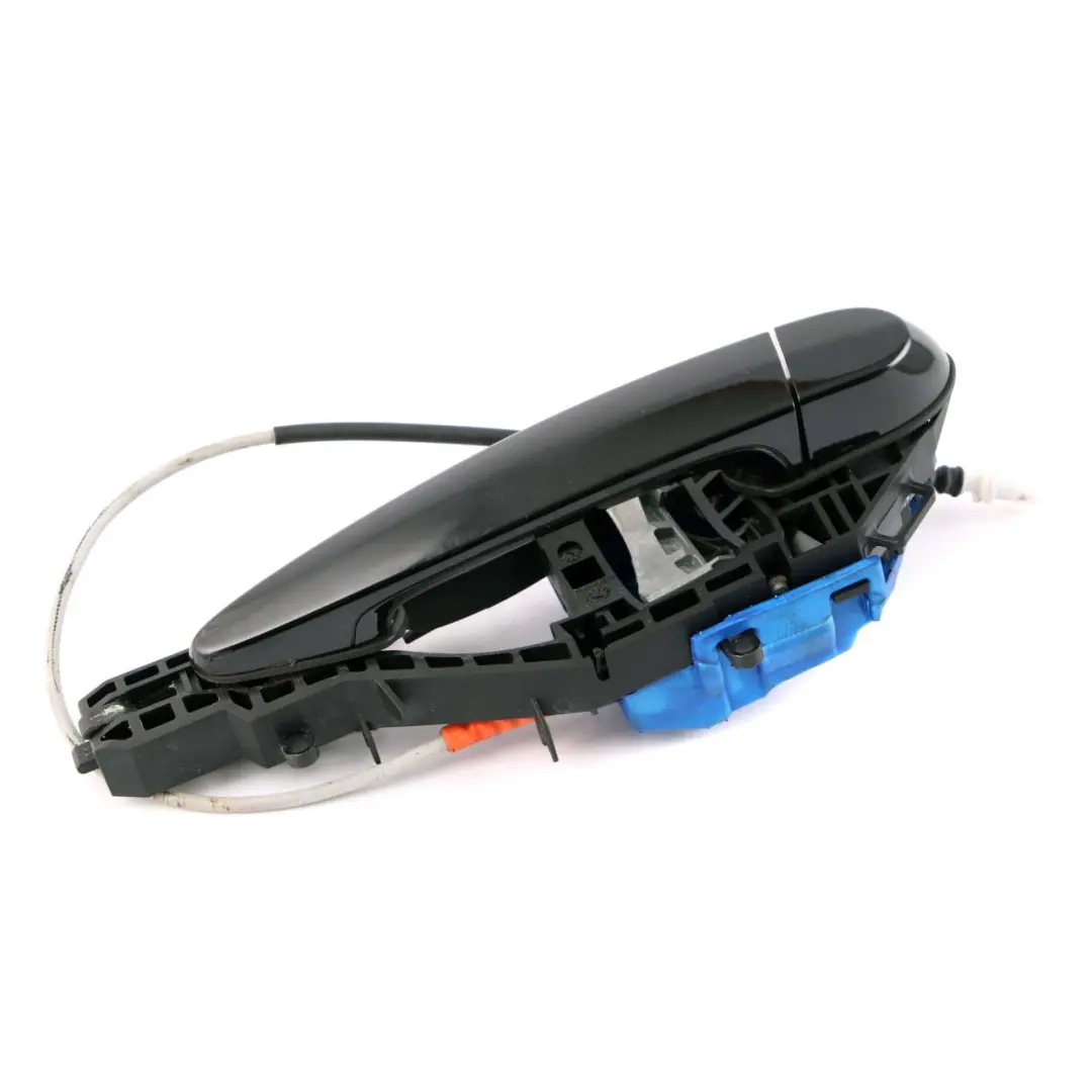 BMW 1 Series F20 LCI 2 Complete Rear Left Grab Handle N/S Schwarz 2 Black 668 - SKU 7242566-SCH2 - Part number 7242566