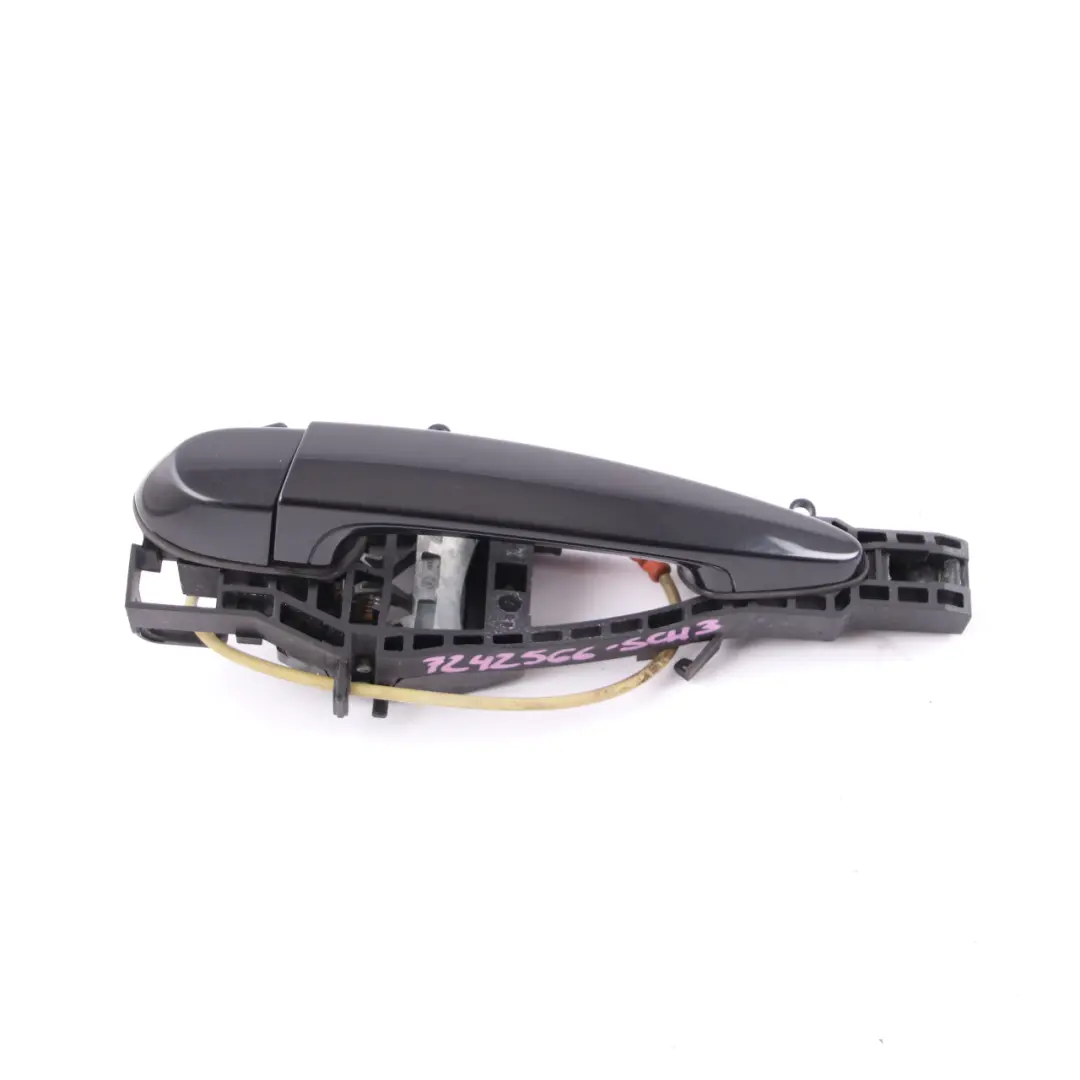  Grab Handle BMW F20 LCI Rear Left Door N/S Outside Schwarz 2 Black 668 - SKU 7242566-SCH3 - Part number 7242566