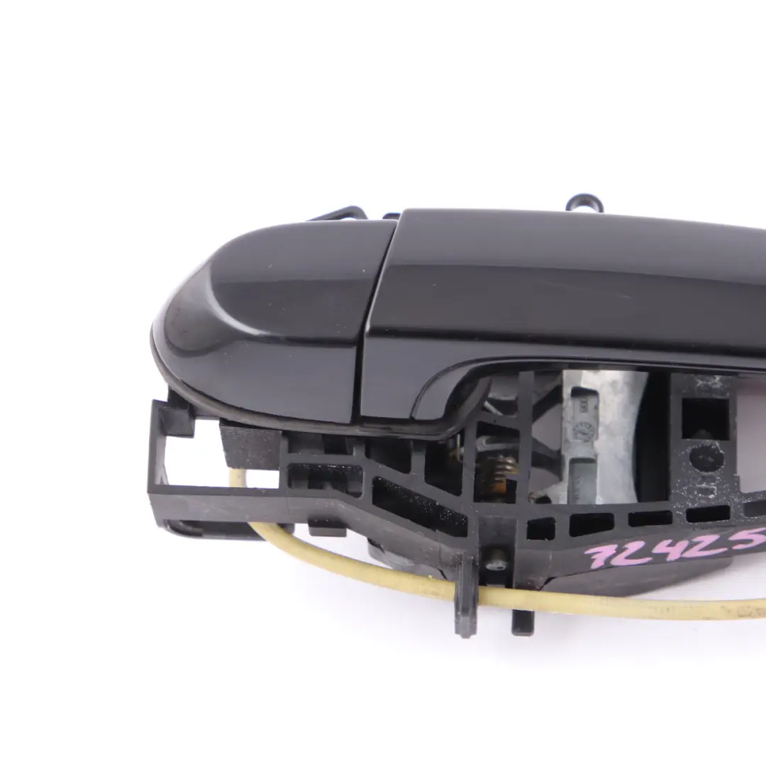  Grab Handle BMW F20 LCI Rear Left Door N/S Outside Schwarz 2 Black 668 - SKU 7242566-SCH3 - Part number 7242566