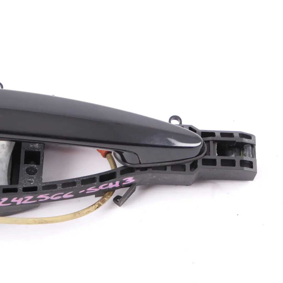  Grab Handle BMW F20 LCI Rear Left Door N/S Outside Schwarz 2 Black 668 - SKU 7242566-SCH3 - Part number 7242566