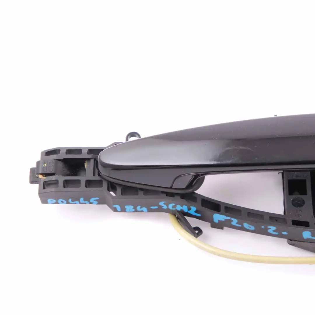  Grab Handle BMW F20 LCI 1 Complete Rear Right Door O/S Schwarz 2 Black 668 - SKU 7242566-SCH4 - Part number 7242566