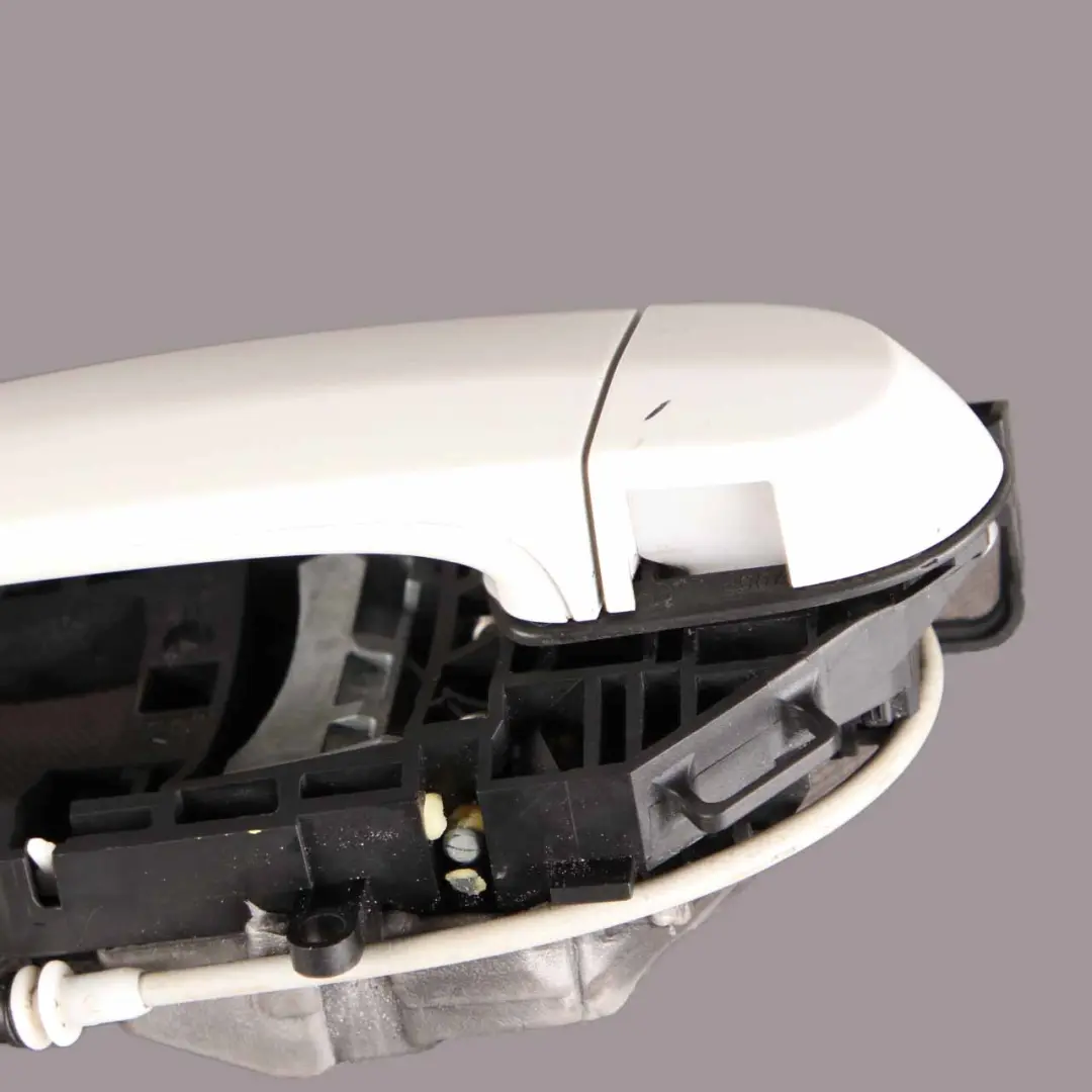  Door Grab Handle BMW F30 F31 Rear Left Outside N/S Alpinweiss Alpine White 300 - SKU 7259836-AW2 - Part number 7259836