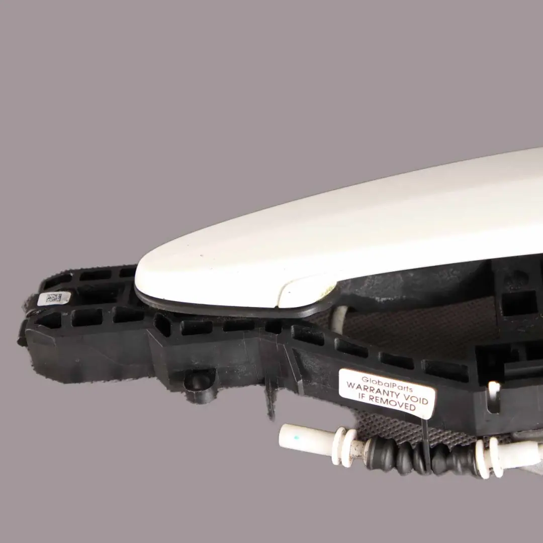  Door Grab Handle BMW F30 F31 Rear Left Outside N/S Alpinweiss Alpine White 300 - SKU 7259836-AW2 - Part number 7259836