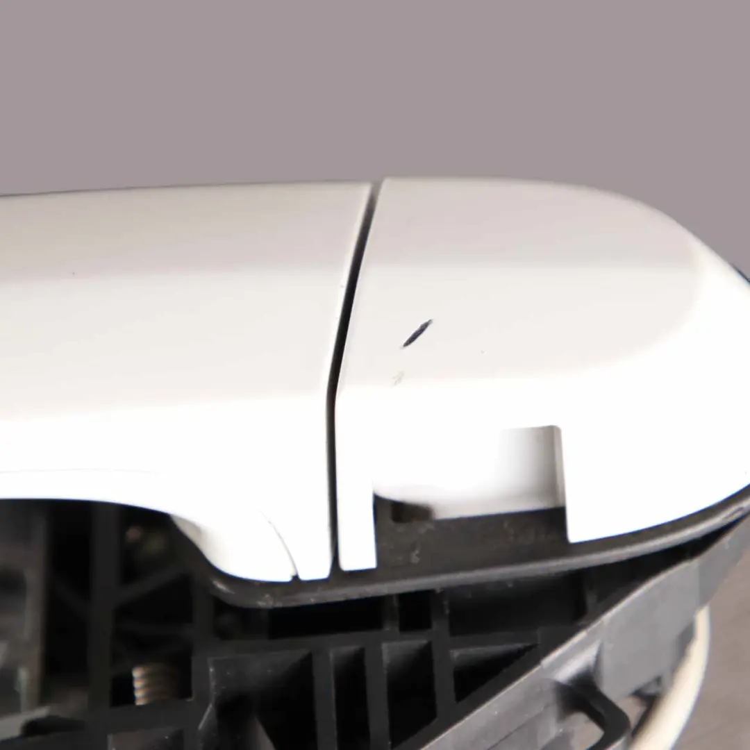  Door Grab Handle BMW F30 F31 Rear Left Outside N/S Alpinweiss Alpine White 300 - SKU 7259836-AW2 - Part number 7259836