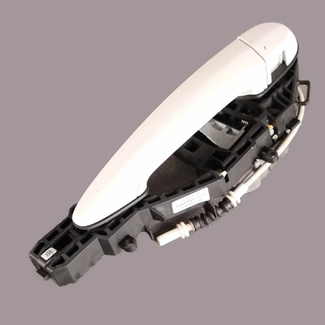  Door Grab Handle BMW F30 F31 Rear Left Outside N/S Alpinweiss Alpine White 300 - SKU 7259836-AW2 - Part number 7259836