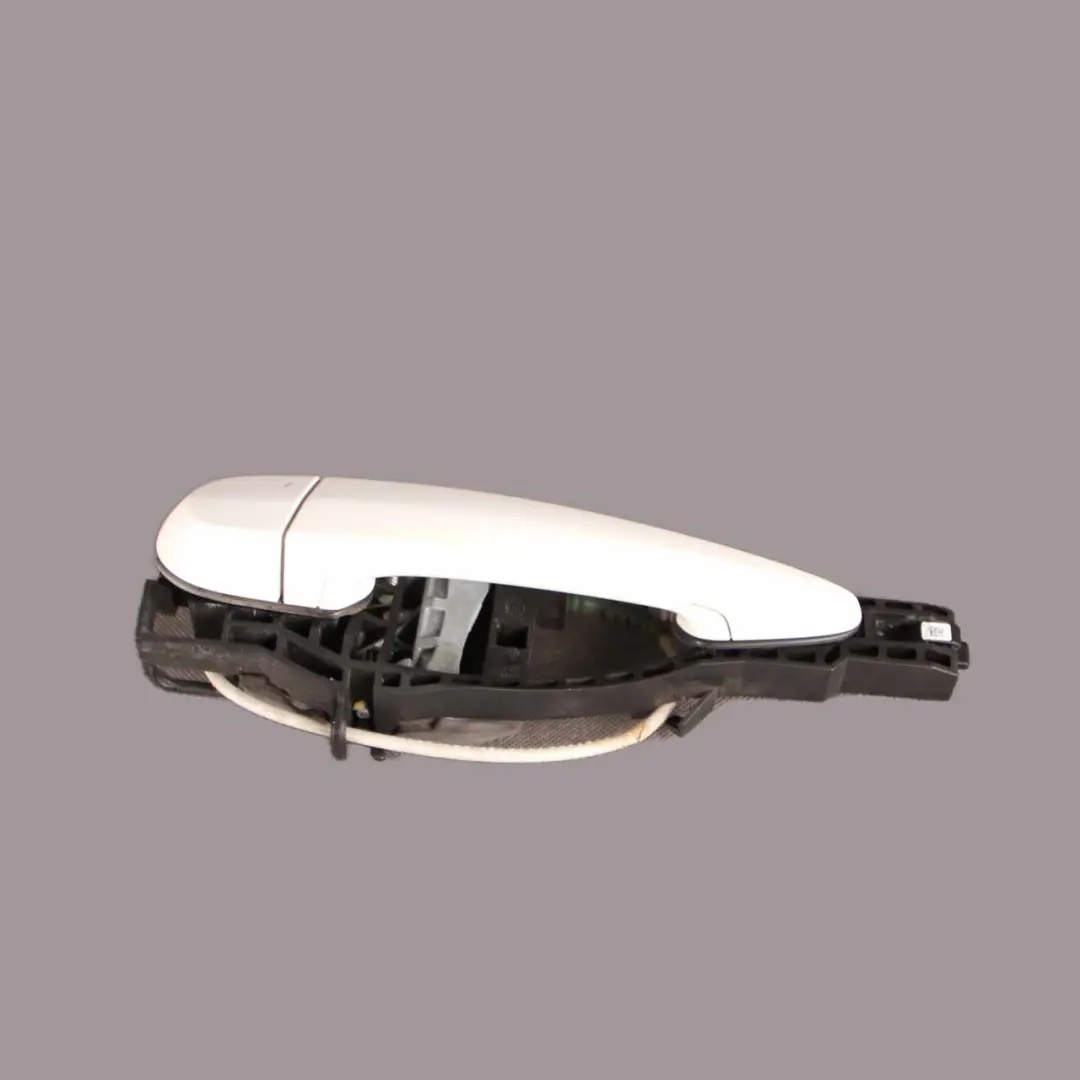 Door Grab Handle BMW F30 F31 Rear Left Outside N/S Alpinweiss Alpine White 300 - SKU 7259836-AW2 - Part number 7259836