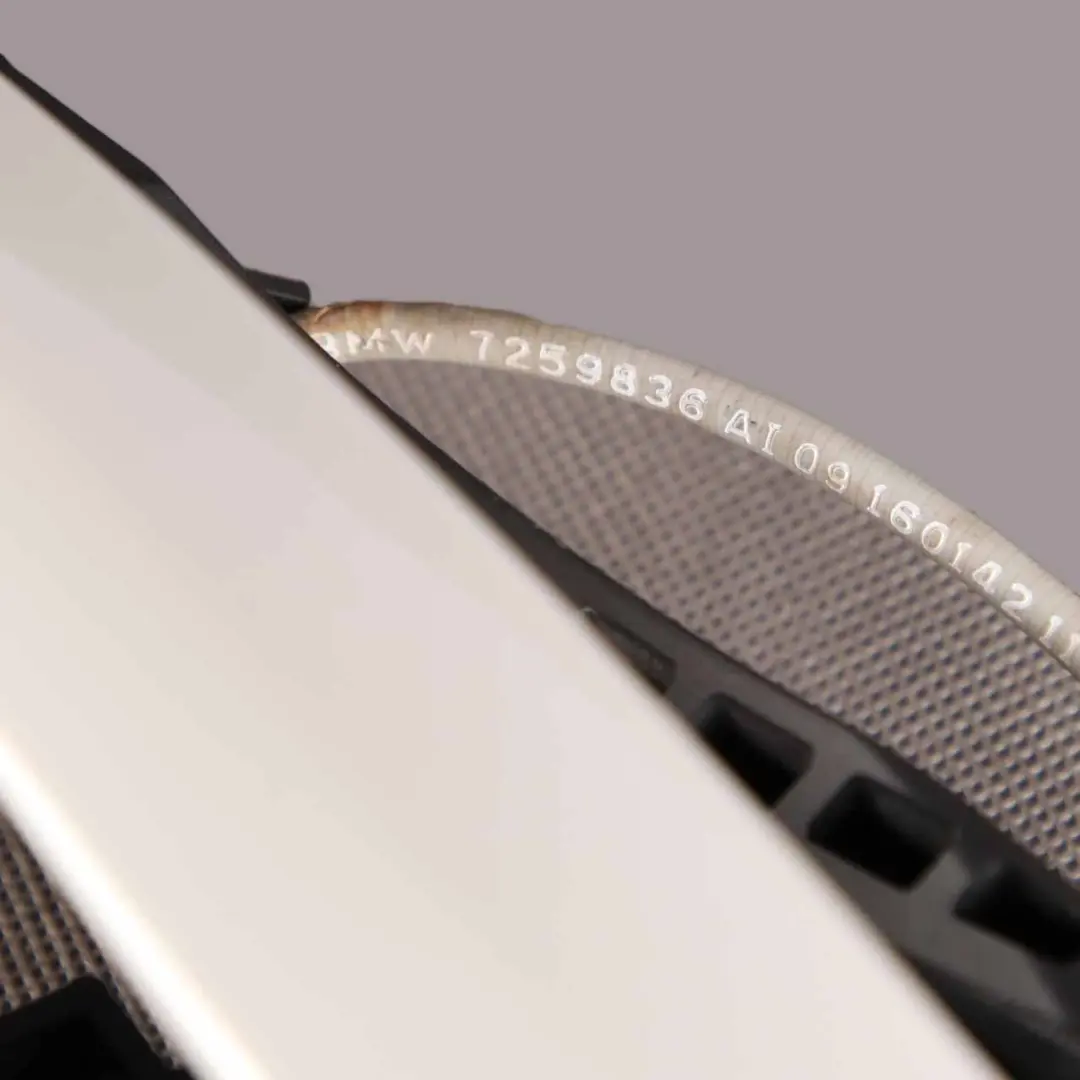  Door Grab Handle BMW F30 F31 Rear Left Outside N/S Alpinweiss Alpine White 300 - SKU 7259836-AW2 - Part number 7259836