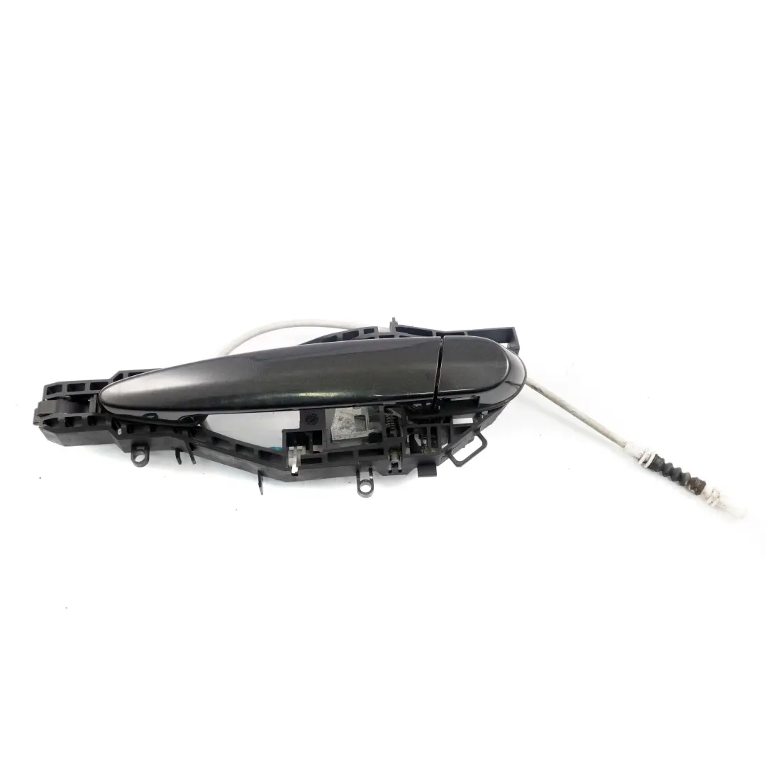 BMW F30 F31 Außentür Haltegriff Hinten Links Schwarz Saphir - 475 - SKU 7242567-BS4 - Teilenummer 7242567