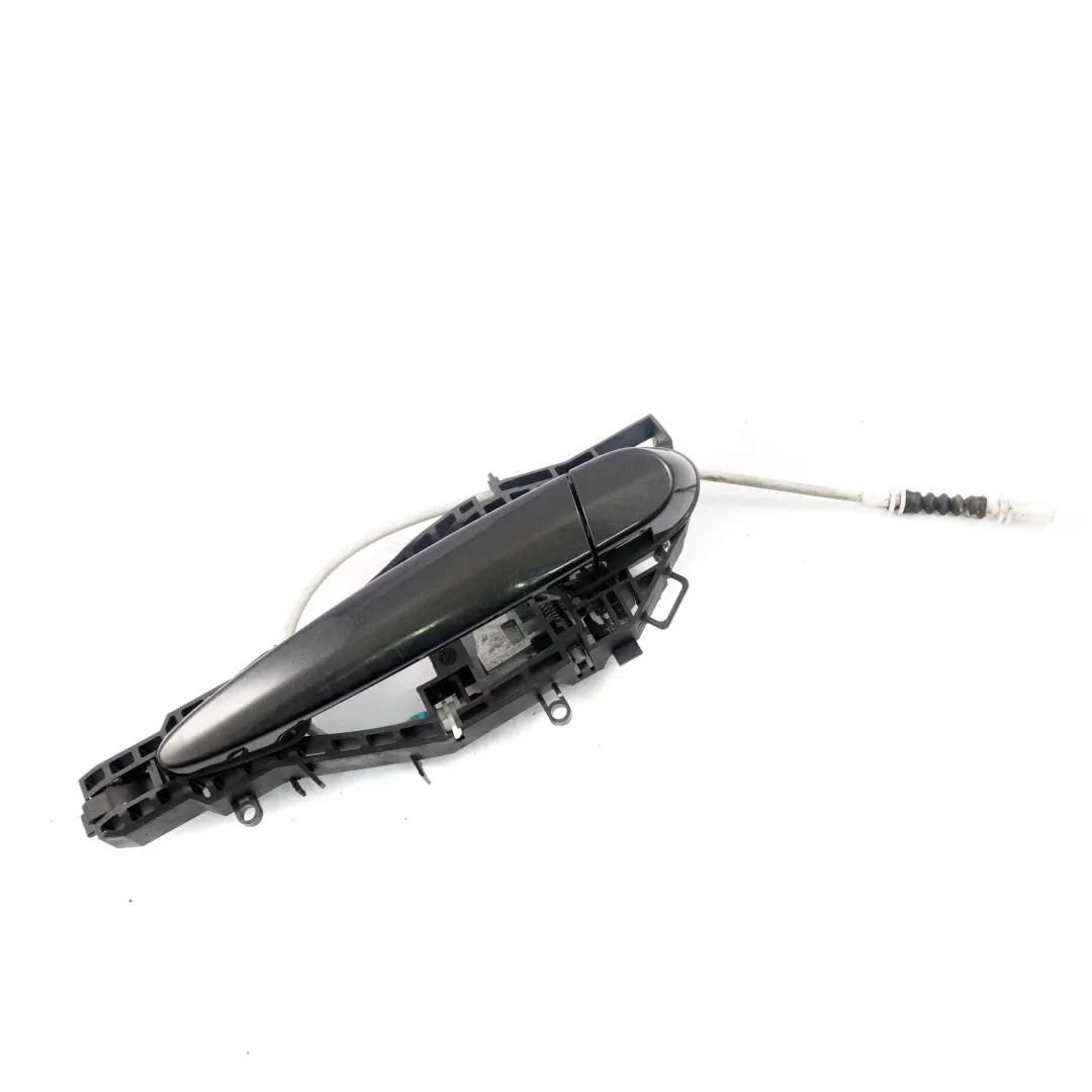BMW F30 F31 Außentür Haltegriff Hinten Links Schwarz Saphir - 475 - SKU 7242567-BS4 - Teilenummer 7242567