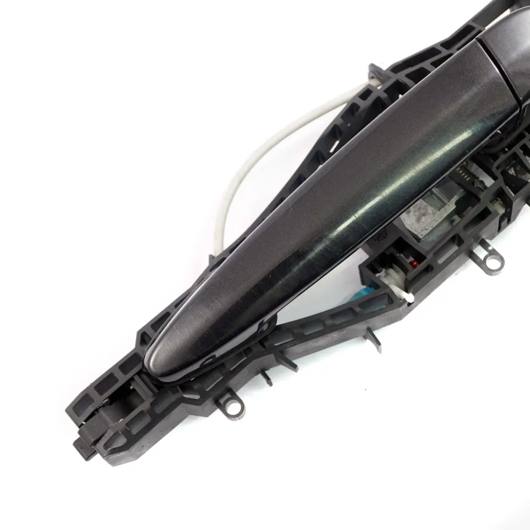BMW F30 F31 Außentür Haltegriff Hinten Links Schwarz Saphir - 475 - SKU 7242567-BS4 - Teilenummer 7242567
