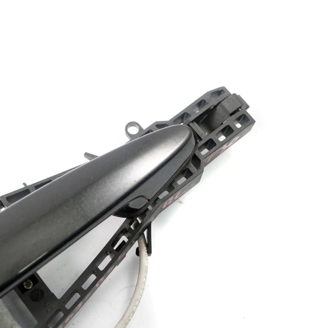BMW F30 F31 Außentür Haltegriff Hinten Links Schwarz Saphir - 475 - SKU 7242567-BS4 - Teilenummer 7242567
