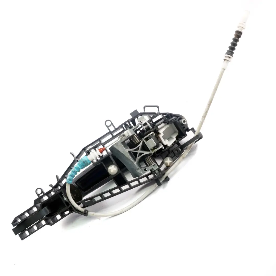 BMW F30 F31 Außentür Haltegriff Hinten Links Schwarz Saphir - 475 - SKU 7242567-BS4 - Teilenummer 7242567