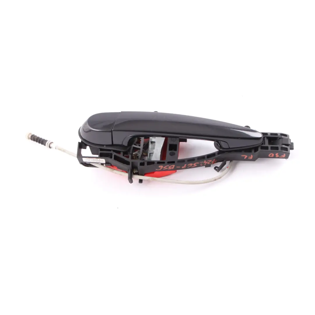 Door Grab Handle Rear Outside Left N/S Black Sapphire 475 to BMW F30 with Part number 7242567 BMW F30 Door Grab Handle Rear Outside Left N/S Black Sapphire 475 - SKU 7242567-BS6 - Part number 7242567