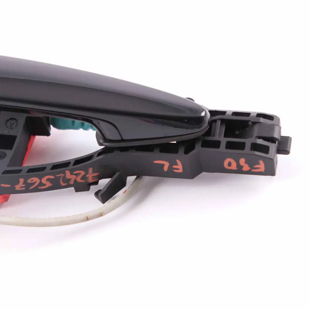 Door Grab Handle Rear Outside Left N/S Black Sapphire 475 to BMW F30 with Part number 7242567 BMW F30 Door Grab Handle Rear Outside Left N/S Black Sapphire 475 - SKU 7242567-BS6 - Part number 7242567