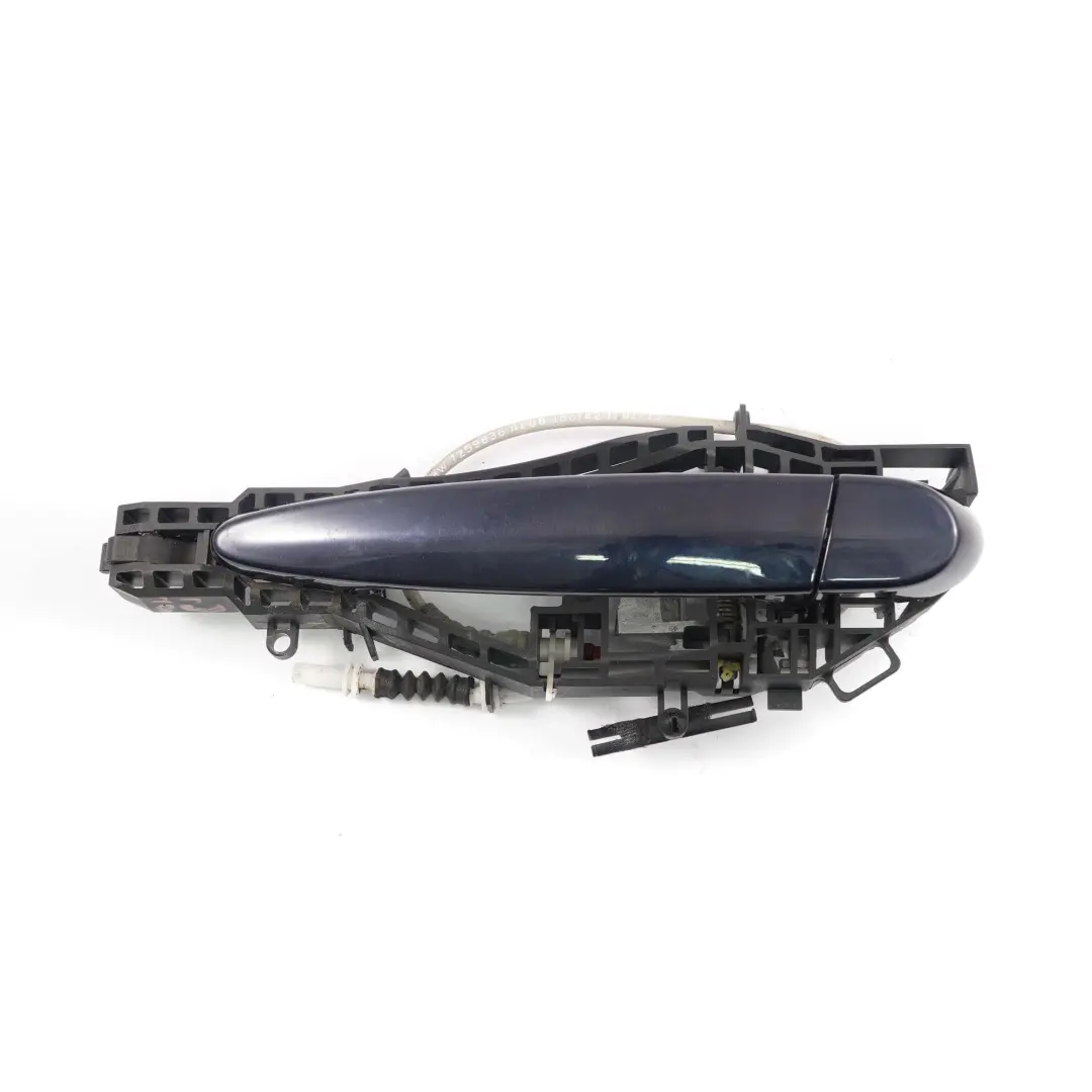  Door Grab Handle BMW F30 F31 Rear Left Outside N/S Carbonschwarz Carbon Black - SKU 7242567-CAR - Part number 7242567