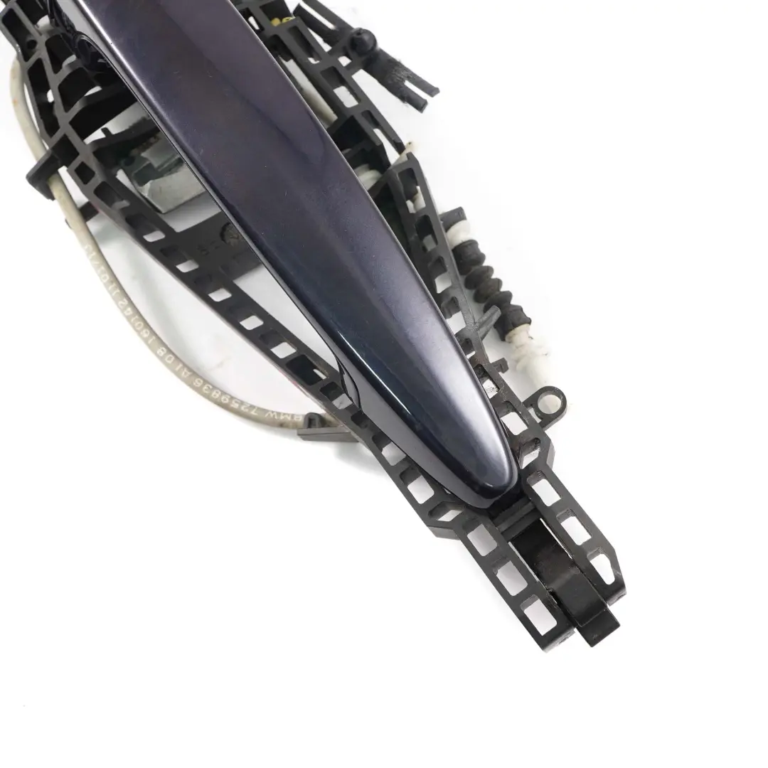 Door Grab Handle BMW F30 F31 Rear Left Outside N/S Carbonschwarz Carbon Black to with Part number 7242567 Door Grab Handle BMW F30 F31 Rear Left Outside N/S Carbonschwarz Carbon Black - SKU 7242567-CAR - Part number 7242567