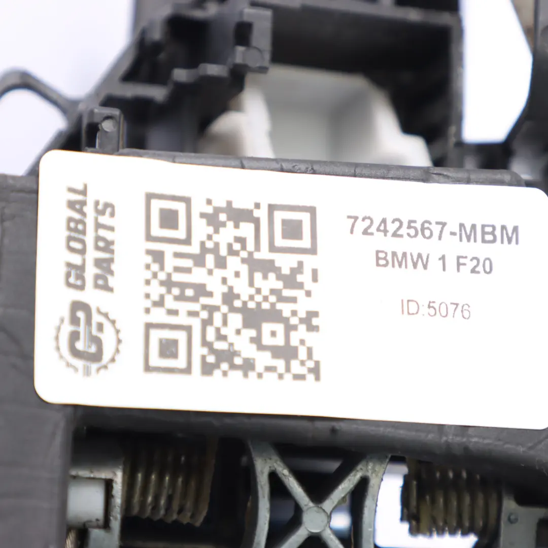 BMW F30 F31 Haltegriff Tür hinten links aussen Mitternachtsblau Metallic - B38 - SKU 7242567-MBM - Teilenummer 7242567