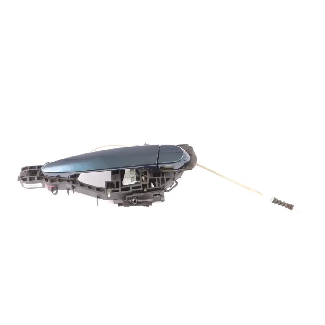 BMW F30 F31 Haltegriff Tür hinten links aussen Mitternachtsblau Metallic - B38 - SKU 7242567-MBM - Teilenummer 7242567