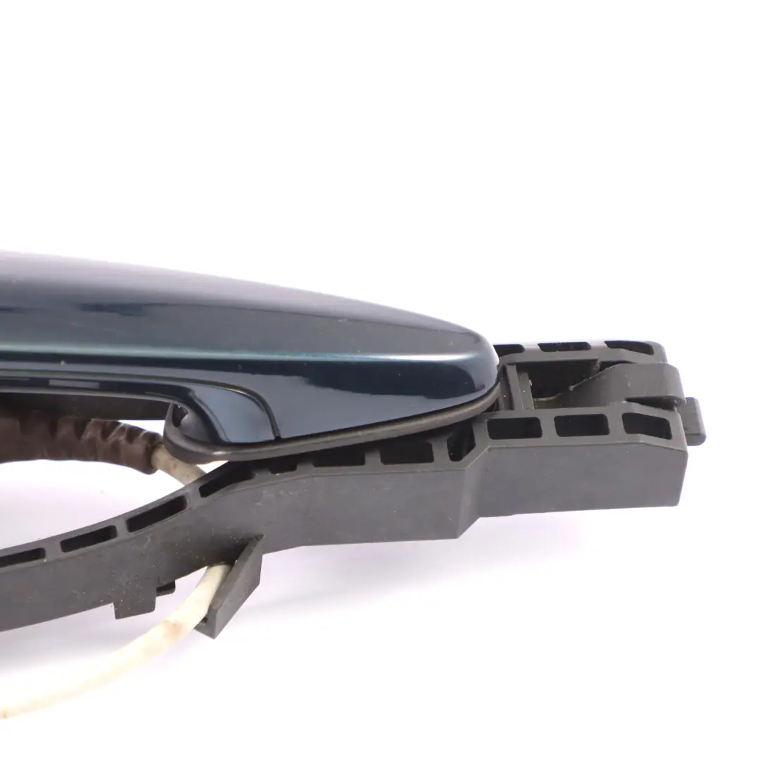 Grab Handle BMW F30 F31 Door Rear Left N/S Outside Midnight Blue Metallic - B38 to with Part number 7242567 Grab Handle BMW F30 F31 Door Rear Left N/S Outside Midnight Blue Metallic - B38 - SKU 7242567-MBM - Part number 7242567