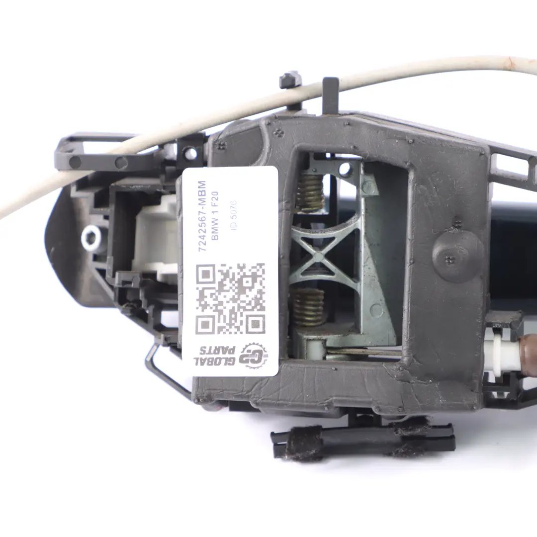 BMW F30 F31 Poignée Porte Arrière Gauche Extérieur Bleu Minuit Métallisé - B38 - SKU 7242567-MBM - Numéro de pièce 7242567