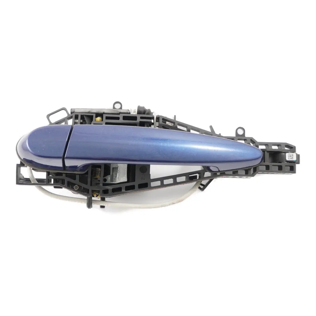  Halte griff BMW F30 F31 Tür hinten links Außen Mediterran Blau Metallic C10 - SKU 7242567-MED - Teilenummer 7242567