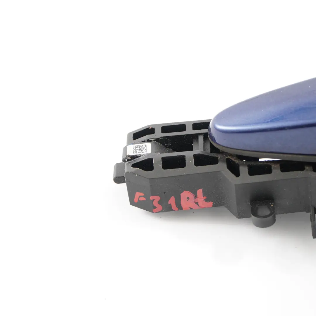  Poignée BMW F30 F31 Porte Arrière Gauche Extérieur Bleu Méditerranée C10 - SKU 7242567-MED - Numéro de pièce 7242567