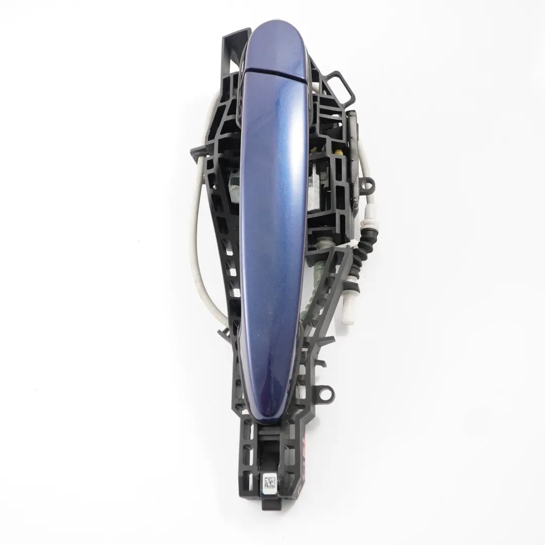Grab Handle BMW F30 F31 Door Rear Left N/S Outside Mediterran Blue Metallic C10 to with Part number 7242567 Grab Handle BMW F30 F31 Door Rear Left N/S Outside Mediterran Blue Metallic C10 - SKU 7242567-MED - Part number 7242567