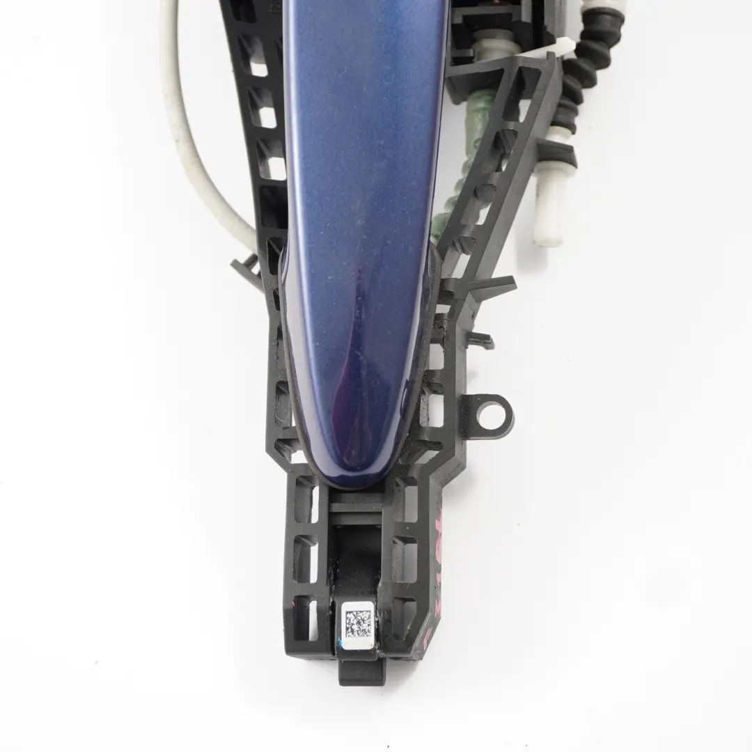  Halte griff BMW F30 F31 Tür hinten links Außen Mediterran Blau Metallic C10 - SKU 7242567-MED - Teilenummer 7242567