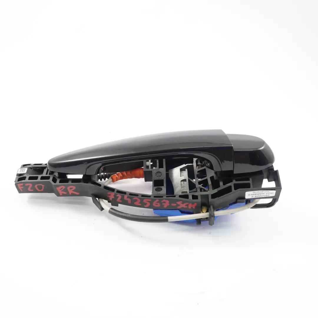 Maniglia Porta Completa Posteriore Destra Nera per BMW Serie 1 F20 con numero di parte 7242567 BMW Serie 1 F20 Maniglia Porta Completa Posteriore Destra Nera - SKU 7242567-SCH - Numero di parte 7242567