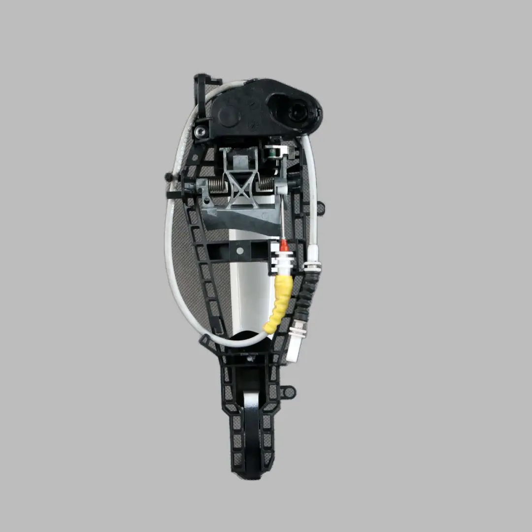 Front Right Outside Door Grab Handle O/S Alpinweiss Alpine White to BMW F30 F31 2 with Part number 7242568 BMW F30 F31 2 Front Right Outside Door Grab Handle O/S Alpinweiss Alpine White - SKU 7242568-AW2 - Part number 7242568