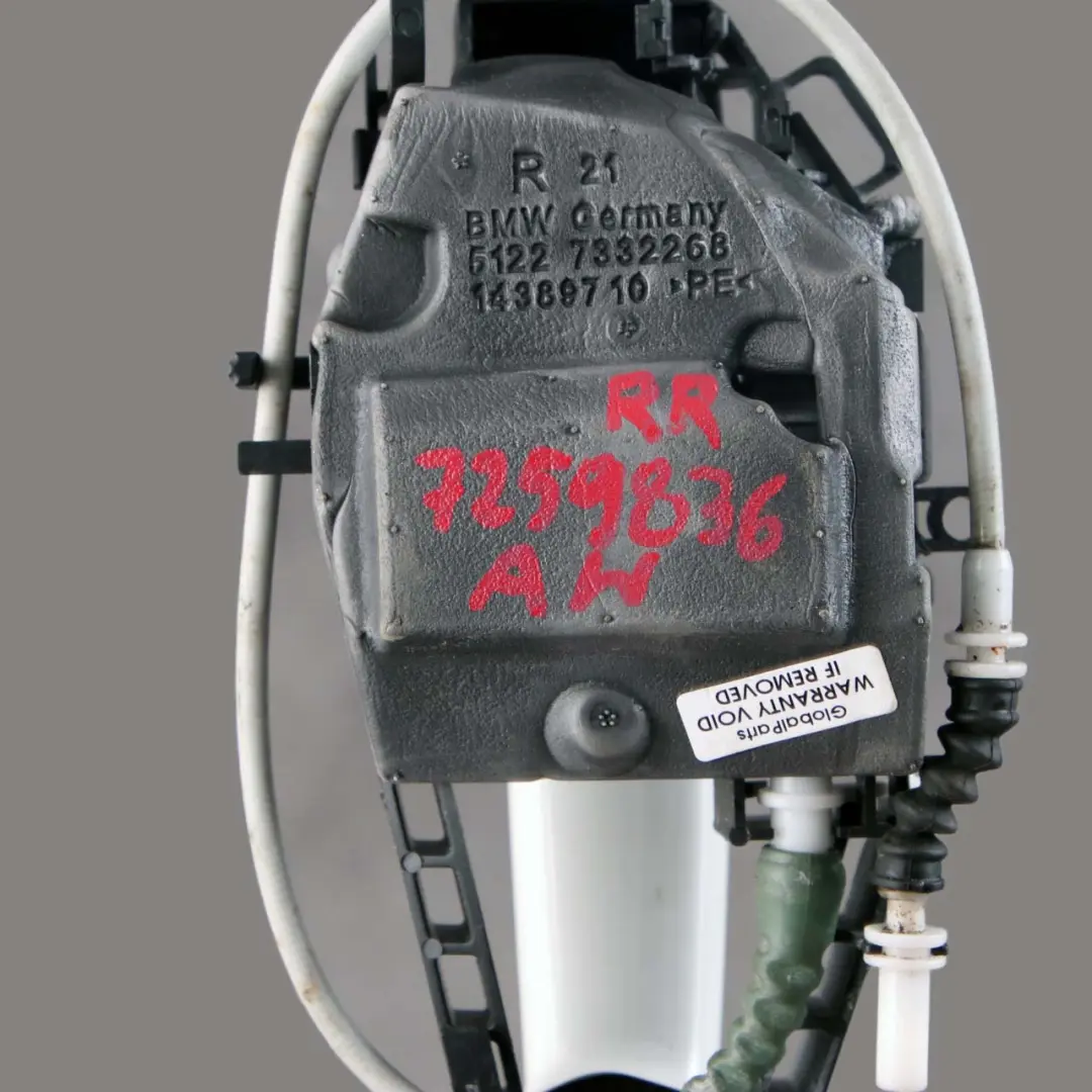 *BMW 3 er F30 F31 Griffbügel Hinten Rechts Alpinweiss 300 für mit Teilenummer 7242568 *BMW 3 er F30 F31 Griffbügel Hinten Rechts Alpinweiss 300 - SKU 7242568-AW - Teilenummer 7242568